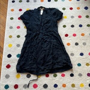 🖤 Isabel Marant Black Linen Midi Dress 🖤